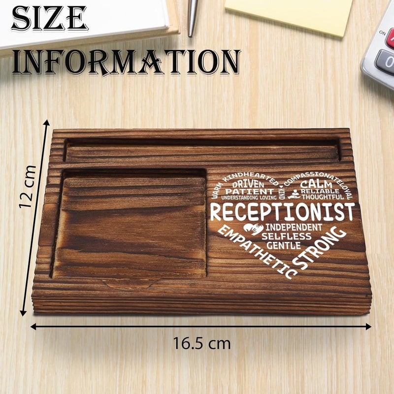 YODOCAMP Receptionist Appreciation Gifts, Thank You Gifts for Receptionist School Secretary Office Assistant Front Desk Admin, Administrative Assistant, Secretary Desk Self-Stick Note Pad Holders TZP04 - Image 5
